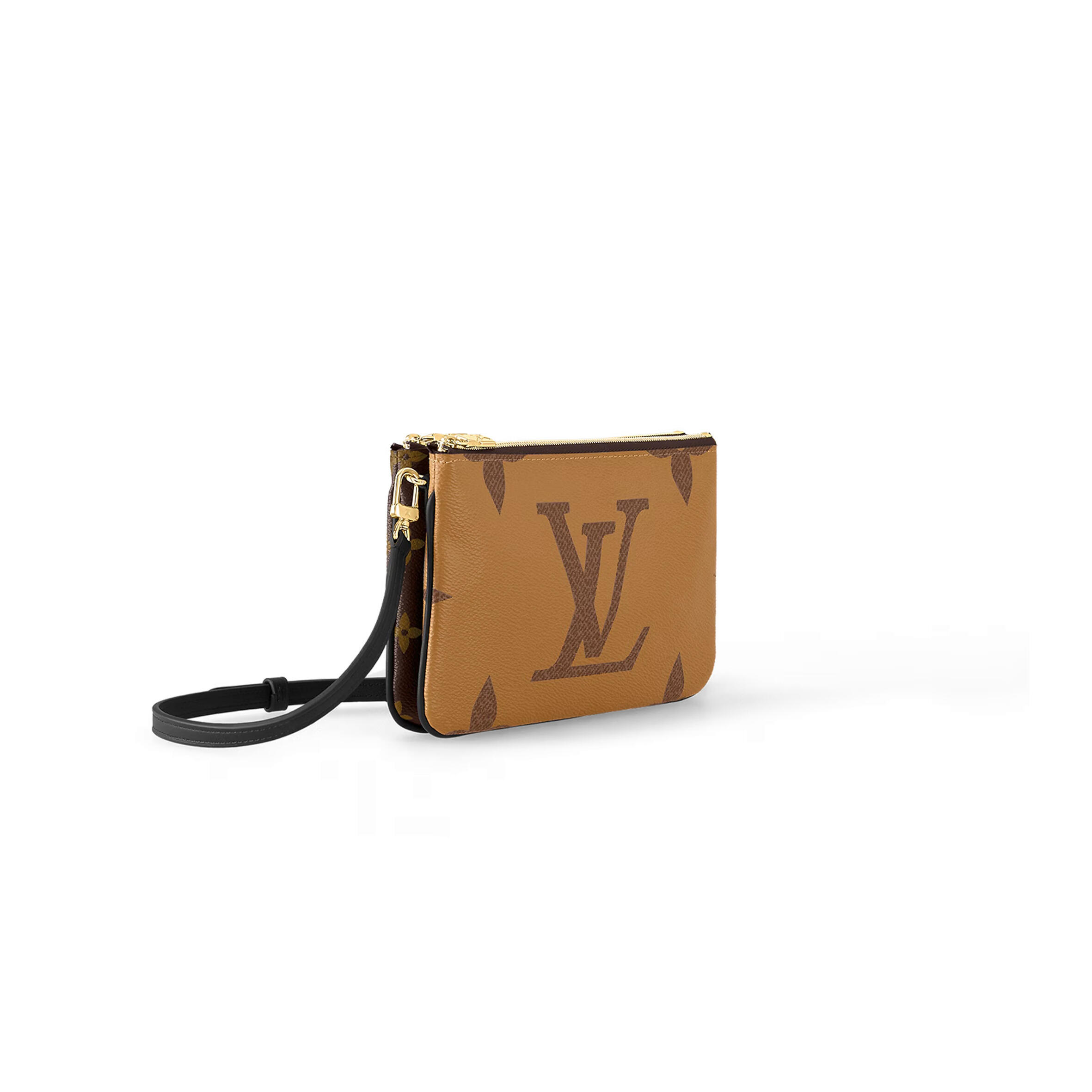 l0vis Vvtt0n double zip pochette m69203 (20*12.5*3cm)